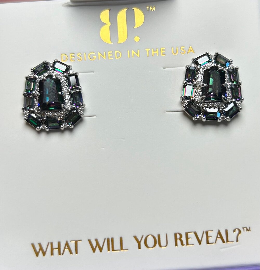 Bomb Party 2026 June Birthday Earrings - Velvet Luxury